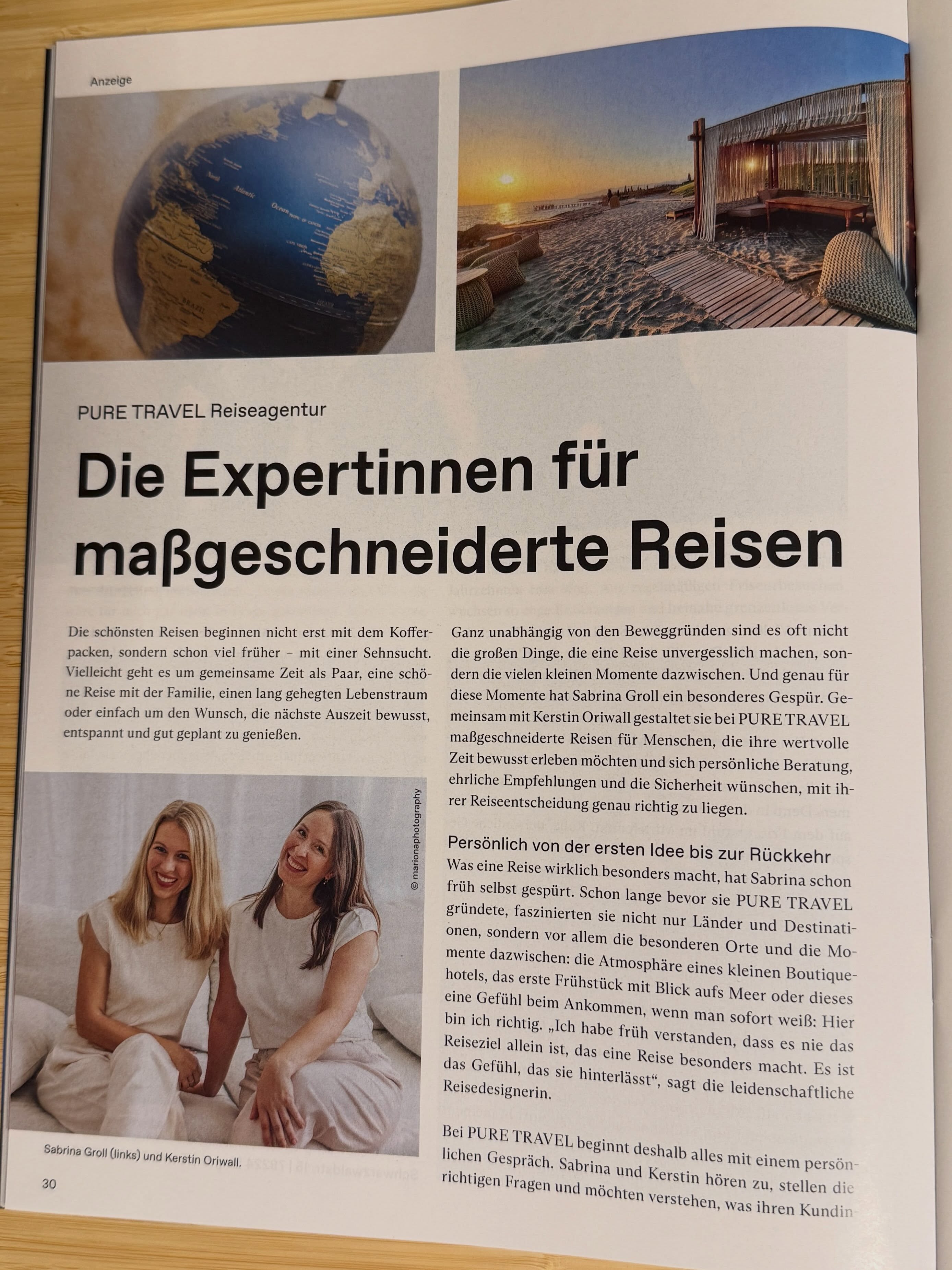 Wer steckt eigentlich hinter PURE TRAVEL? 🤍 Das sind wir – Sabrina & Kerstin! Zwei…